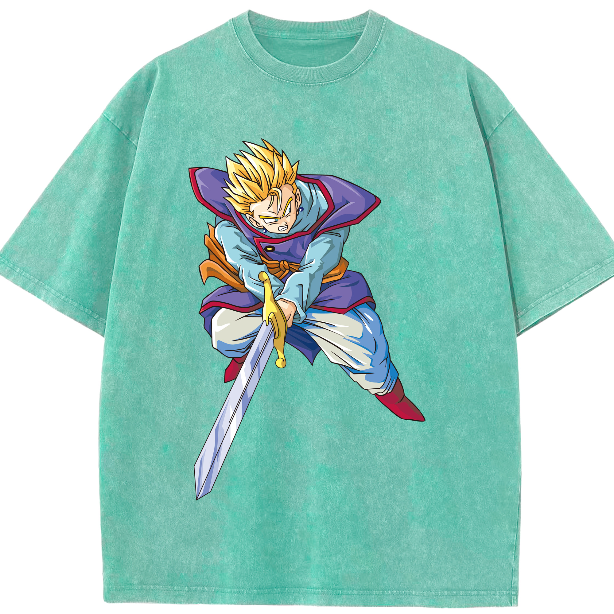 （画像用） ドラゴンボール DRAGON BALL 綿100% ヴィンテージ風 半袖Tシャツ（フロントプリント）